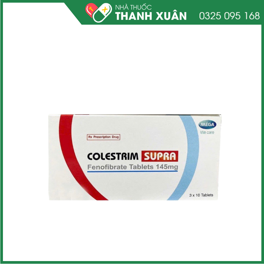 Colestrim Supra trị rối loạn lipid máu
